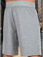 Pánské šedé teplákové šortky Dstreet SX2485