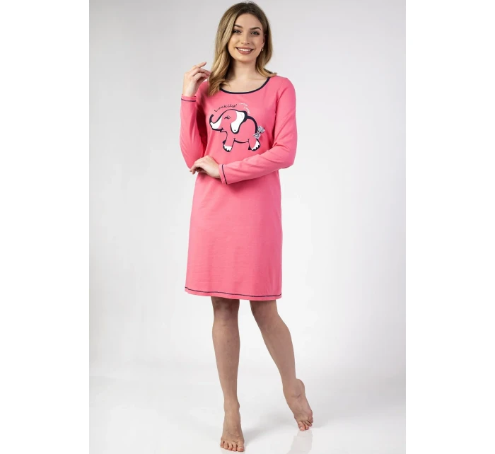 Dámská noční košile Regina 142 dł/r S-XL Z25 Dámská noční košile Regina 142 dł/r S-XL Z25