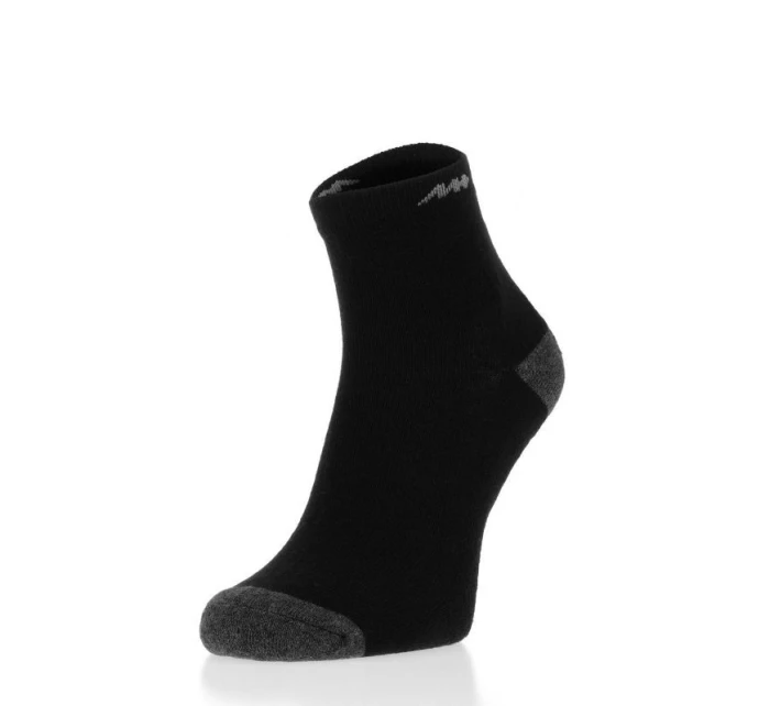 Monotox Basics Kotníkové ponožky Active Cushion Black 2-Pack SKS20ZKWB