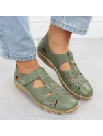 damskie na  zielone model 22033791 - Rieker