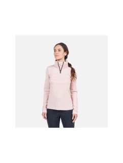 Rossignol W Resort 1/2 Zip T-shirt růžová