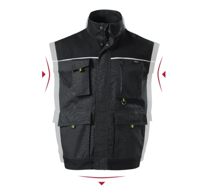 Ranger M  šedá pánská vesta model 19378437 - Rimeck