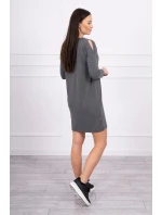 se šaty s potiskem model 18744056 - K-Fashion se šaty s potiskem model 18744056 - K-Fashion