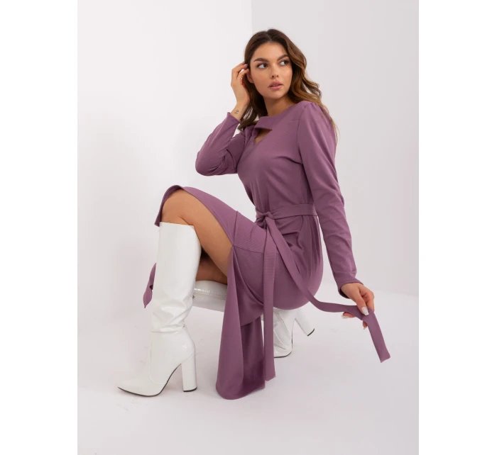 LK SK 509447 šaty.75P fialová