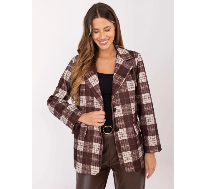 MI MA bunda 4195.18 hnědá MI MA bunda 4195.18 hnědá