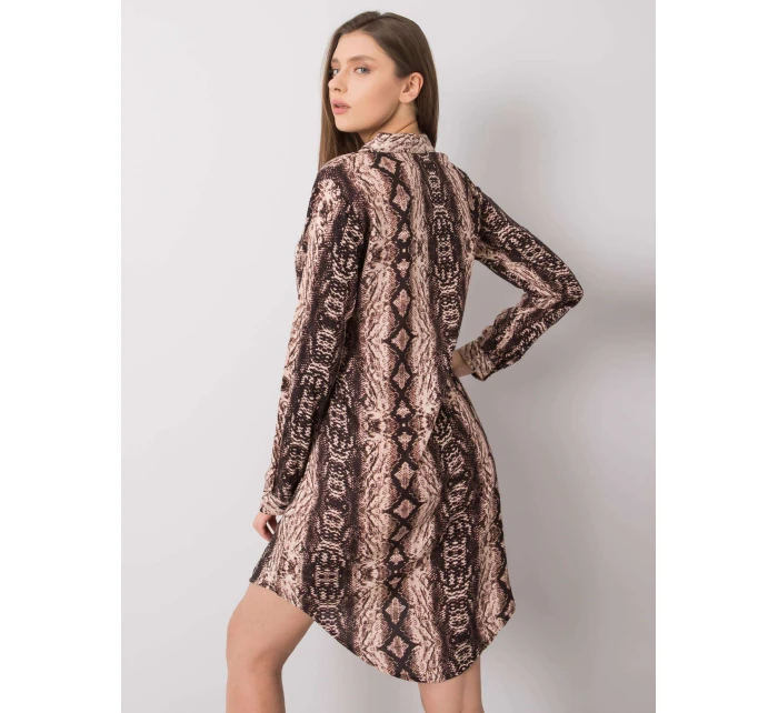 Šaty TO SK 1103 9.10P hnědá