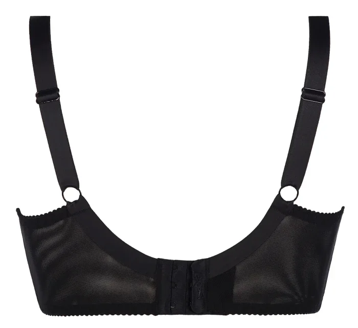 Podprsenka Plus Size V-8751 černá - Axami Podprsenka Plus Size V-8751 černá - Axami