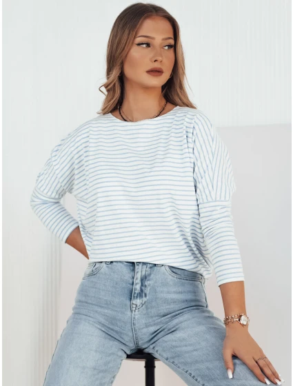 Dámská pruhovaná halenka bílá Dstreet model 21972932 - FashionStreet Dámská pruhovaná halenka bílá Dstreet model 21972932 - FashionStreet