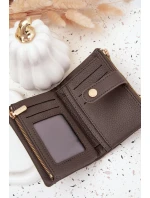 Dámská peněženka z ekologické kůže šedá Ilissea