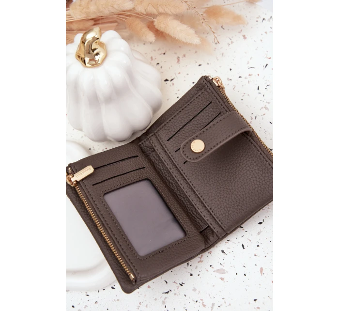 Dámská peněženka z ekologické kůže šedá Ilissea