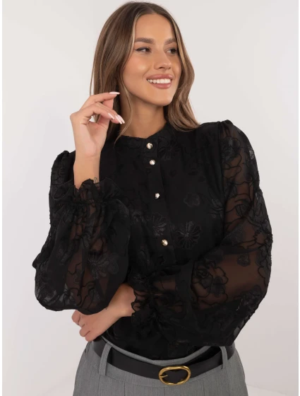 Košile LK KS model 22352901 černá - FPrice Košile LK KS model 22352901 černá - FPrice