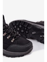 Pánské trekkingové boty Big Star - černá Pánské trekkingové boty Big Star - černá