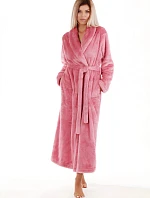 Dámský župan LILLY extra se šálovým límcem 2120 3352 starorůžová - Vestis