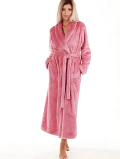 Dámský župan LILLY extra se šálovým límcem  starorůžová  model 21477474 - Vestis