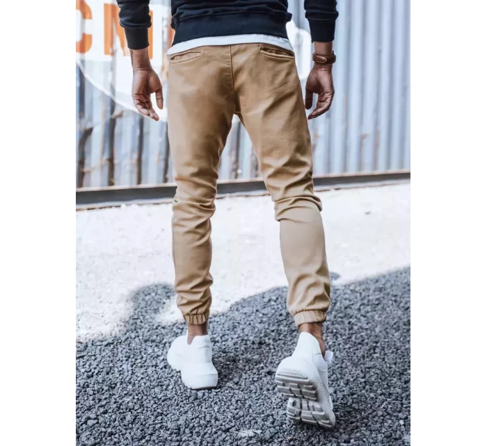 FashionStreet pánské velbloudí kalhoty jogger UX3304