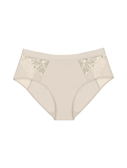 Dámské kalhotky Wild Azalea Florale Maxi - BROWN - sv. béžové 00RB - TRIUMPH Dámské kalhotky Wild Azalea Florale Maxi - BROWN - sv. béžové 00RB - TRIUMPH