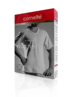 Pánské tričko 201 Authentic new black plus - CORNETTE Pánské tričko 201 Authentic new black plus - CORNETTE