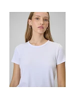 Dámské hladké tričko slim model 22193673 dámské - 4F