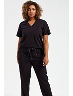 NN 300 Dámský strečový s výstřihem do V black model 22418083 - Onna NN 300 Dámský strečový s výstřihem do V black model 22418083 - Onna