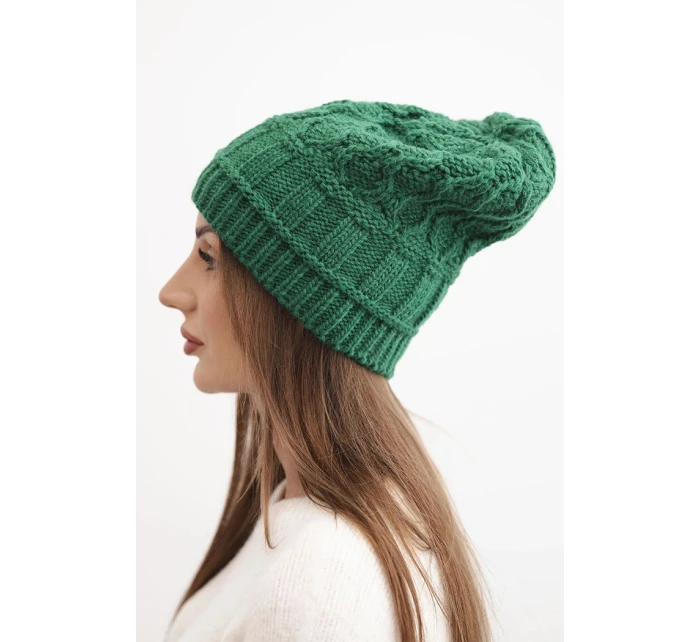 Čepice s fleecem Marta K231 zelená Čepice s fleecem Marta K231 zelená