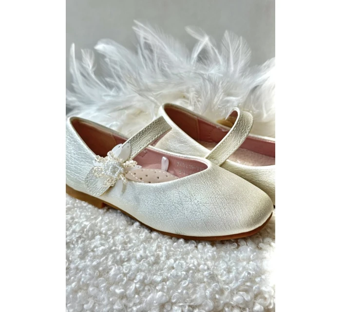 Dětské Baletky S  Bežové model 21665582 - EVENTO