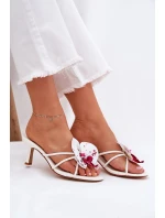 Dámské Pantofle Na S  Bílé model 21687223 - Boto