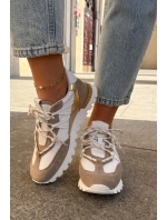 Kožené Polobotky Sneakers Dámské model 21693232 - Artiker Kožené Polobotky Sneakers Dámské model 21693232 - Artiker