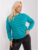 Halenka RV BZ 9243.27P tyrkysová