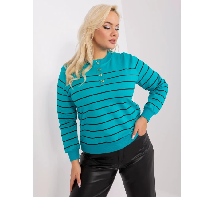 Halenka RV BZ 9243.27P tyrkysová