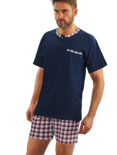 Pánské pyžamo s krátkými rukávy model 14803306 - Sesto Senso
