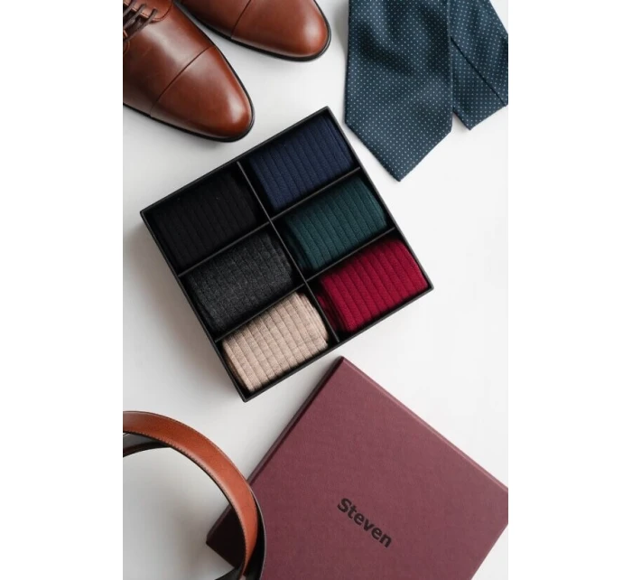 Ponožky Boxy pánské 4146 model 21723227 - Steven Ponožky Boxy pánské 4146 model 21723227 - Steven