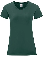 Fruit of the Loom Lady-Fit Iconic 150 T Dámské tričko 16.1432 forest green Fruit of the Loom Lady-Fit Iconic 150 T Dámské tričko 16.1432 forest green
