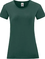 Fruit of the Loom Lady-Fit Iconic 150 T Dámské tričko 16.1432 forest green