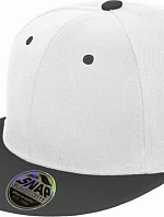 Result Headwear RC 082X 6 panelová kšiltovka s plochým kšiltem 28.082X white/black