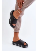 Dámské sandály na platformě Big Star NN274A037 černé Dámské sandály na platformě Big Star NN274A037 černé