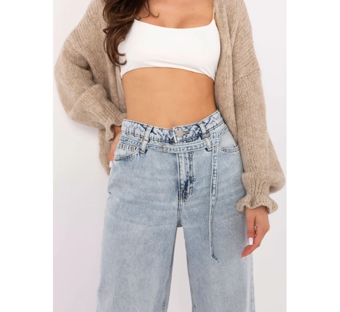 Spodnie model 21378767 jasny niebieski - FPrice