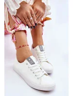 Dámské klasické kožené tenisky bílé Misima Dámské klasické kožené tenisky bílé Misima