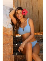 Dámské dvoudílné plavky model 21207526 Panama 4 sv. modré - Self Dámské dvoudílné plavky model 21207526 Panama 4 sv. modré - Self