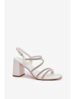 Sandály na podpatku  model 225210 Step in style