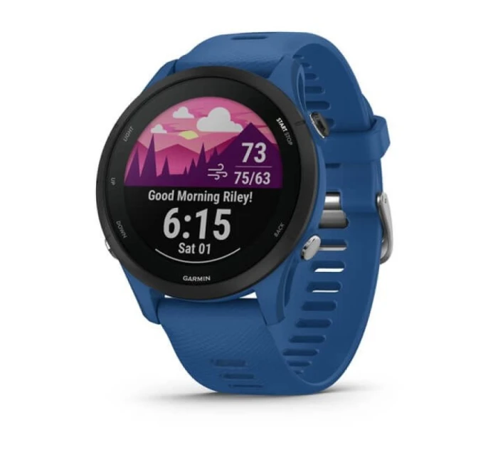 Garmin Forerunner 255 46mm sportovní hodinky Blue
