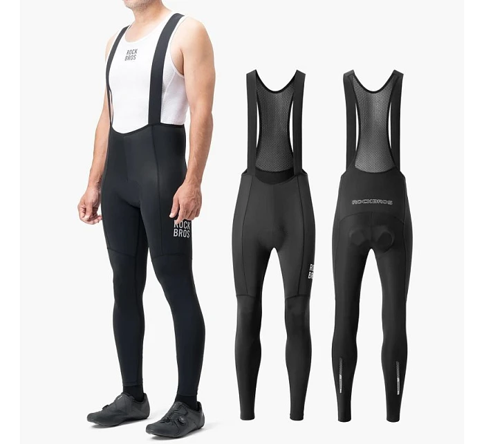 dlouhé cyklistické kalhoty se šlemi s Velikost  černá model 22114057 - Rockbros