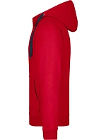 Daiber JN 355 Pánská mikina Doubleface 02.0355 red/carbon