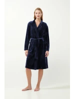 sametový župan model 20515853 - Vamp sametový župan model 20515853 - Vamp