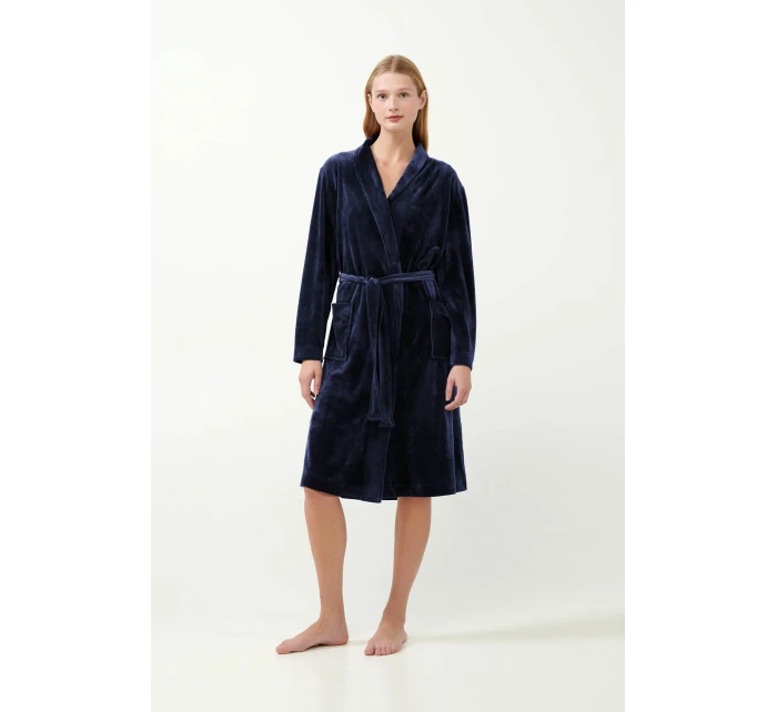 sametový župan model 20515853 - Vamp sametový župan model 20515853 - Vamp