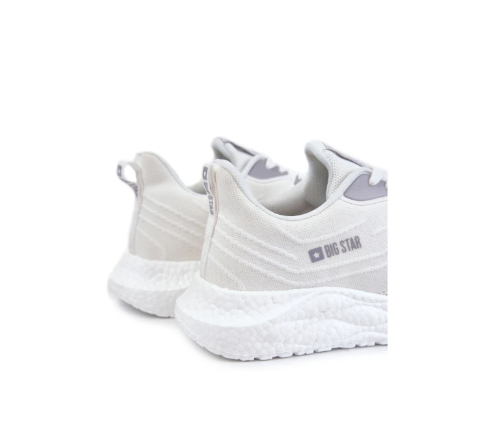 Lehká pánská sportovní obuv Big Star model 21594615 Bílá - Big Star Shoes Lehká pánská sportovní obuv Big Star model 21594615 Bílá - Big Star Shoes