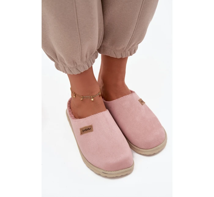Dámské domácí pantofle Inblu – růžové Dámské domácí pantofle Inblu – růžové