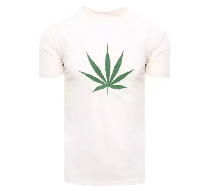 Pánské tričko v barvě ecru Dstreet RX4948