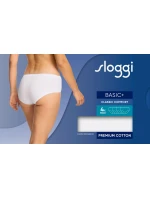 sloggi Basic+ Midi 4P - WHITE - SLOGGI WHITE - SLOGGI