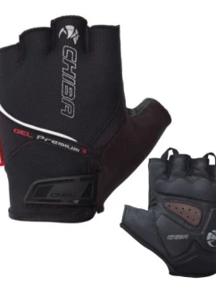 CHIBA Rukavice Gel Premium L černé