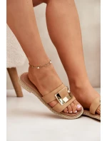 Dámské Plné Sandály S Dekorativním Detalem Béžové Artiker 56C1335 Dámské Plné Sandály S Dekorativním Detalem Béžové Artiker 56C1335
